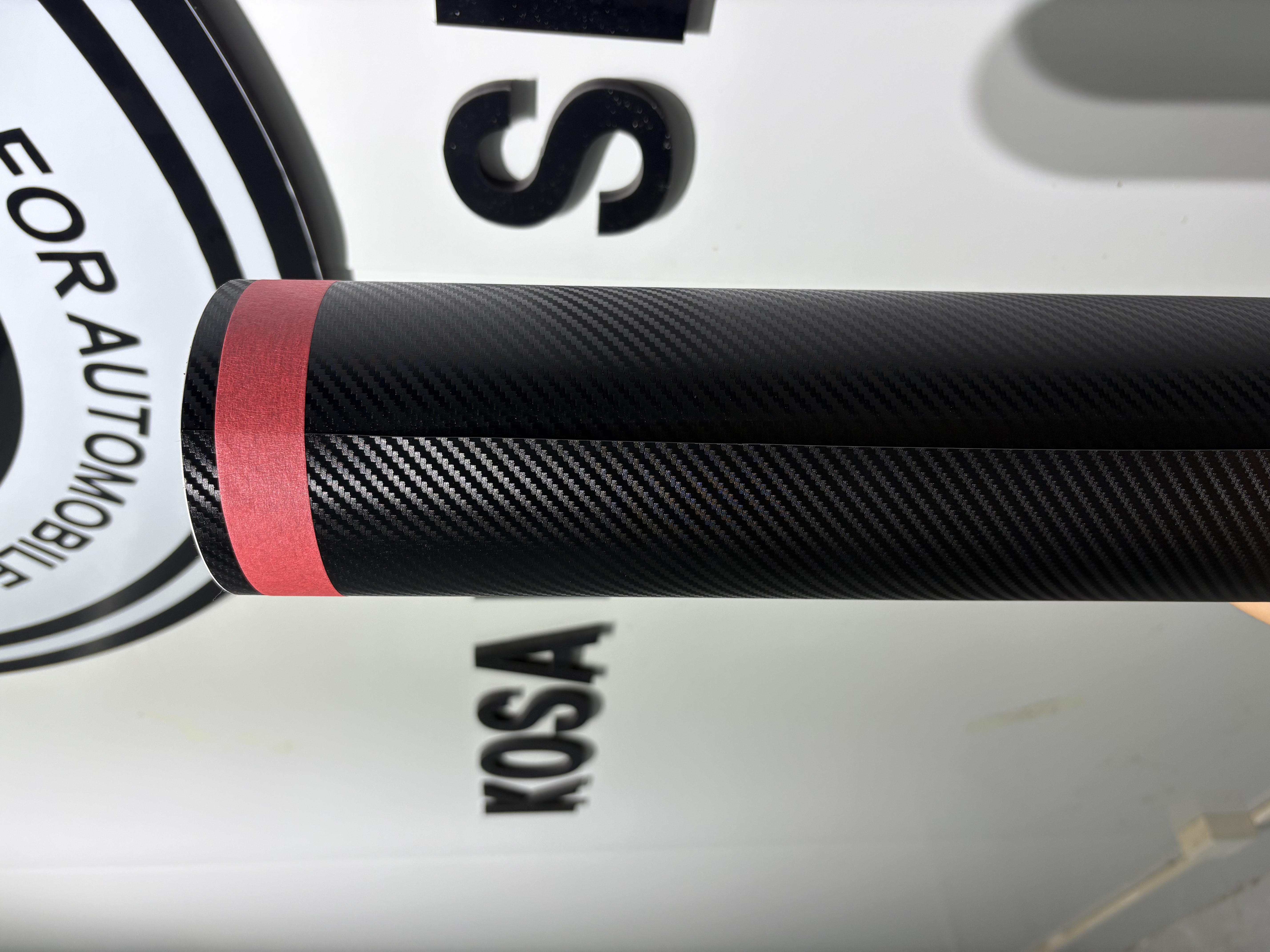 Matte carbon fiber black